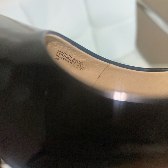 MICHAEL Michael Kors Ionna Sexy Pump Platform 4" Heels Black Patent Leather 9M - Picture 13 of 14